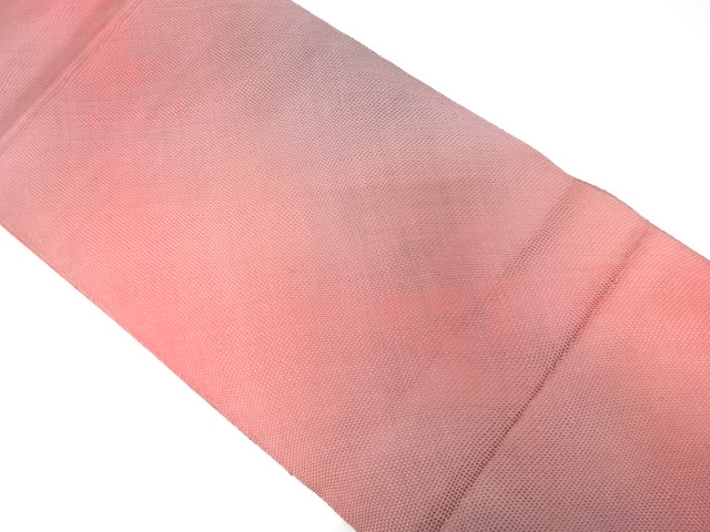 JAPANESE KIMONO / FUKURO OBI / SILK / BOKASHI / WEAVING PATTERN